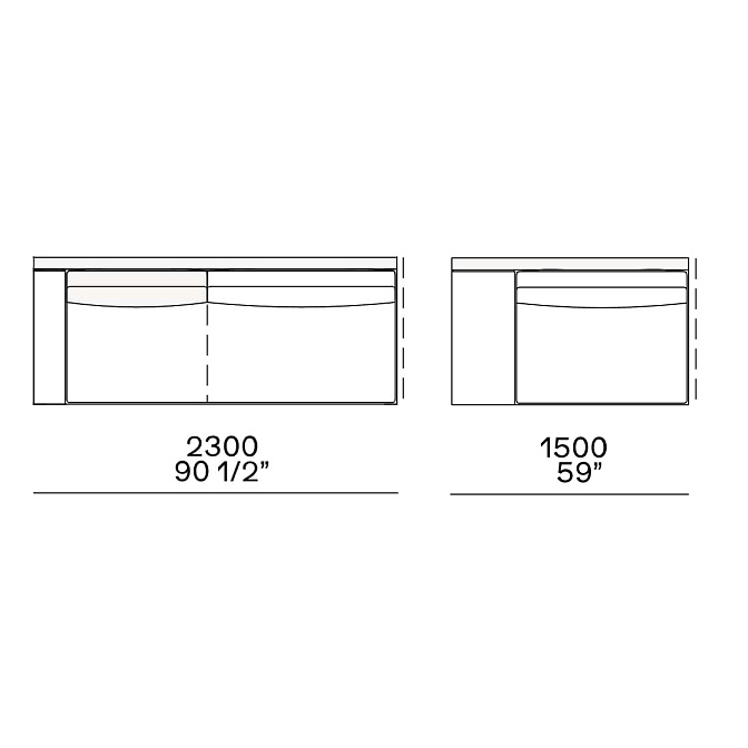 Модульный диван Poliform Mondrian - фото-2 | interior market