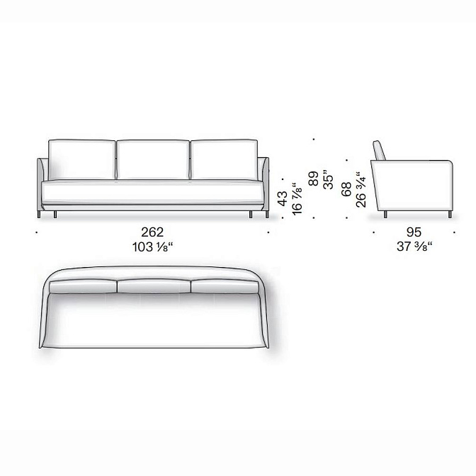 Диван De Padova Blendy Movie - фото-2 | interior market