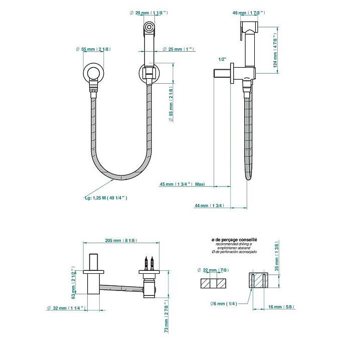 Смеситель для биде THG  - фото-2 | interior market