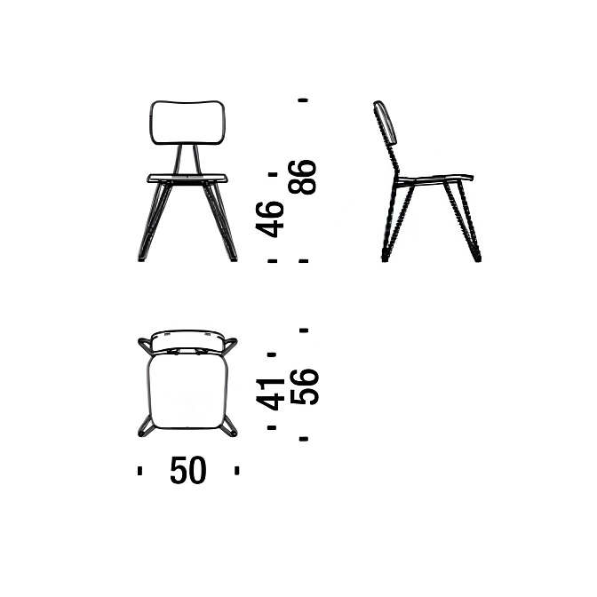 Стул Moroso Overdyed - фото-3 | interior market