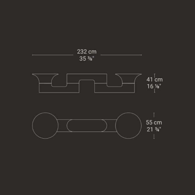 Журнальный столик Neutra Micelio - фото-4 | interior market
