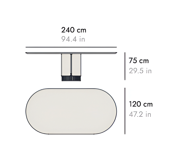 Обеденный стол PUNT Dune - фото-4 | interior market