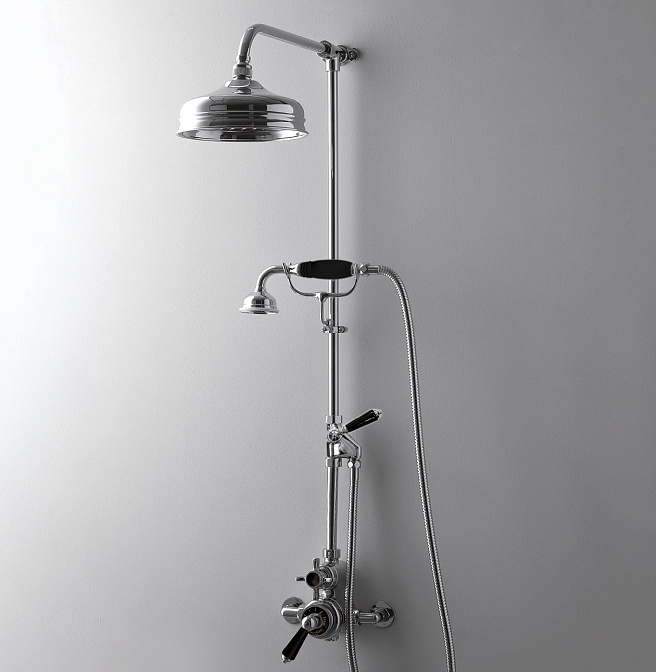 Душевая стойка Devon&Devon MARK3182CR + MARK618CRBD + MARM74CRBD - фото-1 | interior market