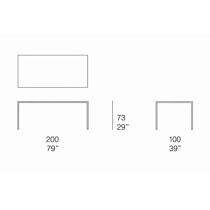 Обеденный стол Paola lenti Plano - фото-4 | interior market