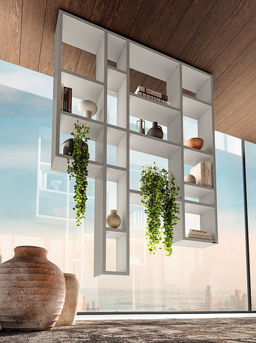 Модульный подвесной стеллаж Lago 30mm Weightless - фото-2 | interior market