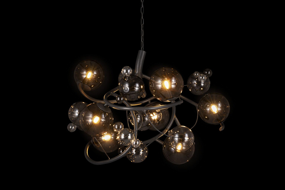 Потолочный светильник  Brand Van Egmond Bubbles Twilight Chandelier Round - фото-3 | interior market