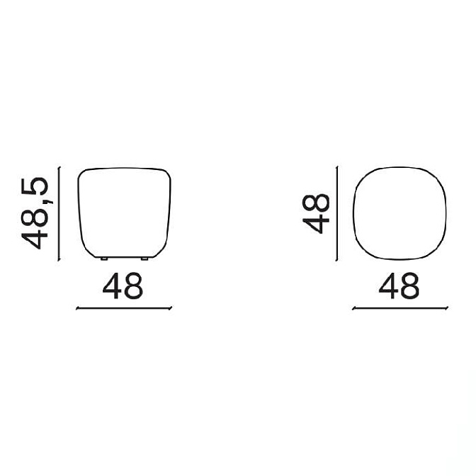 Пуф Novamobili Loto - фото-4 | interior market