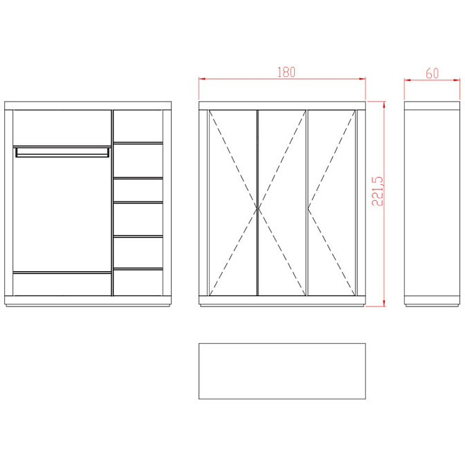 Шкаф JNL DAISY - фото-2 | interior market