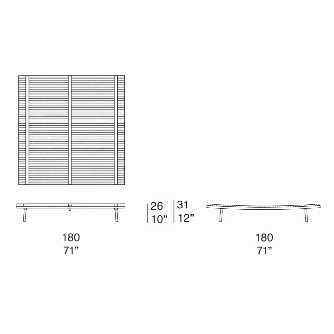 Диван для улицы Paola lenti Shibui - фото-3 | interior market