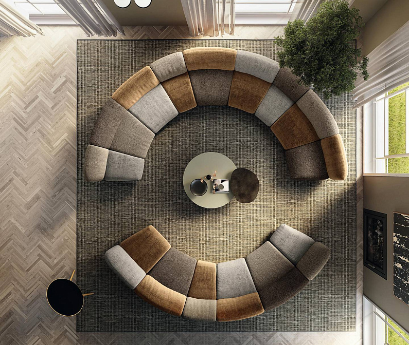 Модульный диван Lago Not Only White - фото-2 | interior market