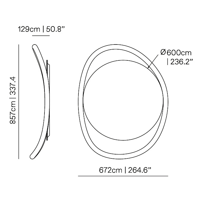 Зеркало интерьерное NOMON Unut - фото-4 | interior market