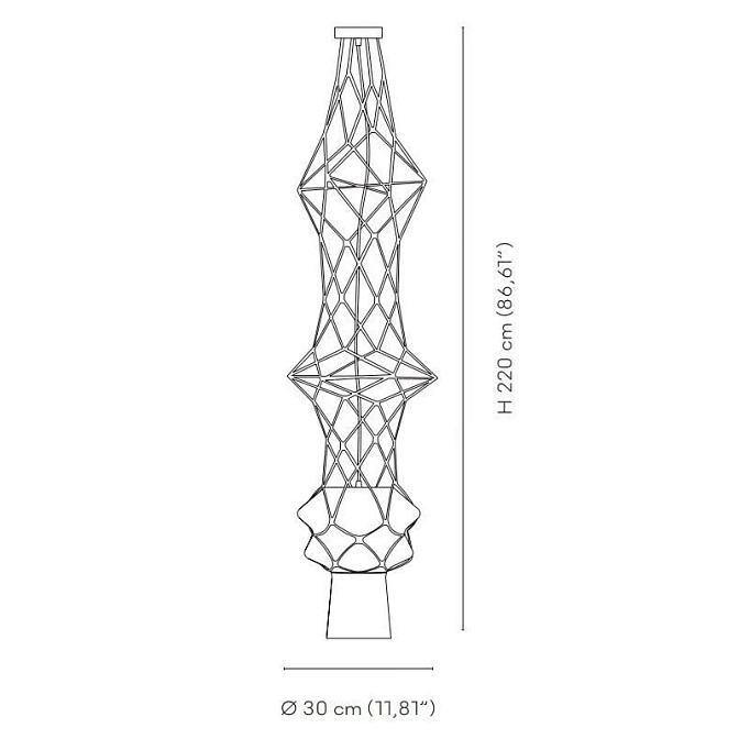 Потолочный светильник  Venini Stelle Fianti - фото-3 | interior market