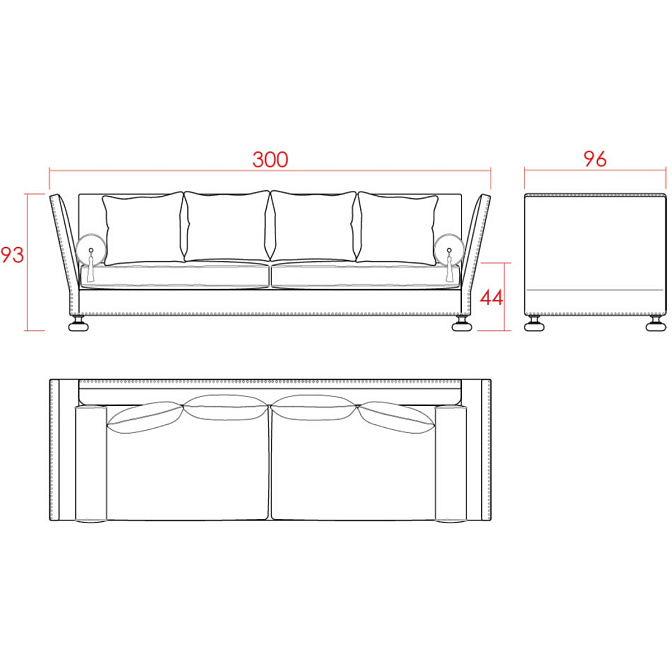 Диван JNL Gothique - фото-4 | interior market
