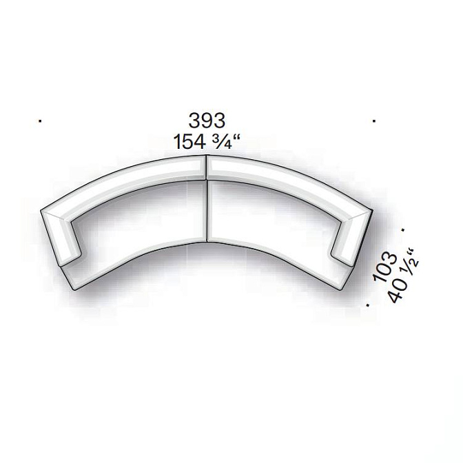 Модульный диван De Padova Alberese XL - фото-5 | interior market