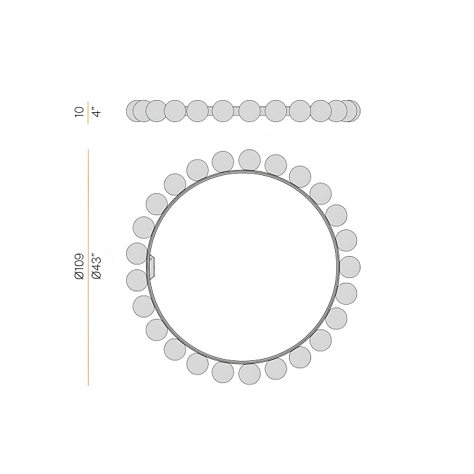 Потолочный светильник  Panzeri Murané R - фото-6 | interior market