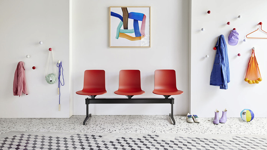 Офисное кресло Vitra HAL Beam Seating - фото-2 | interior market