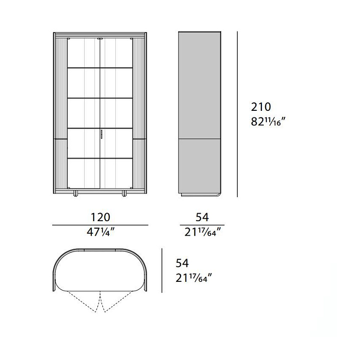 Витрина Turri Eclipse - фото-5 | interior market