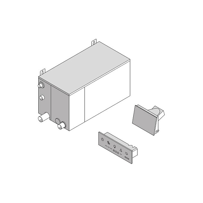 Effe HA50520003 - Парогенератор 45 Nuvola Smart Power 3,5-4,5 м3, распылитель пара, сенсорная панель - фото-1 | interior market