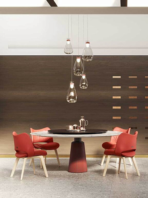 Обеденный стол Poltrona frau Mesa Ellipse - фото-4 | interior market