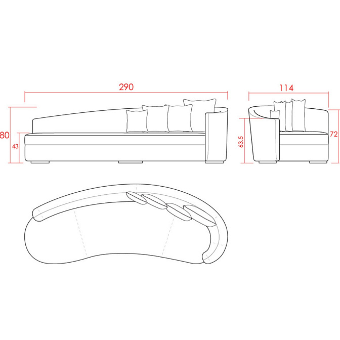 Диван JNL Tonka - фото-4 | interior market