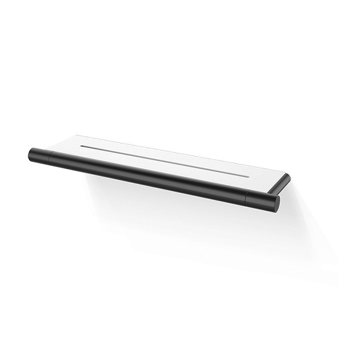 Decor Walther 0863860 - BAR DA Душевая полочка 2x35x9 cm - Черный матовый - фото-1 | interior market