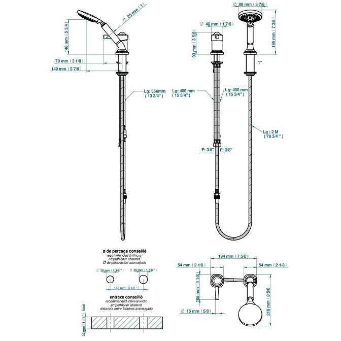 Смеситель для ванны THG Camélia - фото-2 | interior market