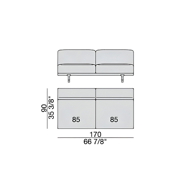 Модульный диван Porada ARGO - фото-4 | interior market
