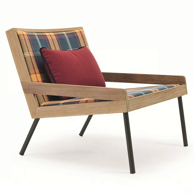 Кресло для улицы Ethimo Allaperto Mountain Tartan - фото-3 | interior market