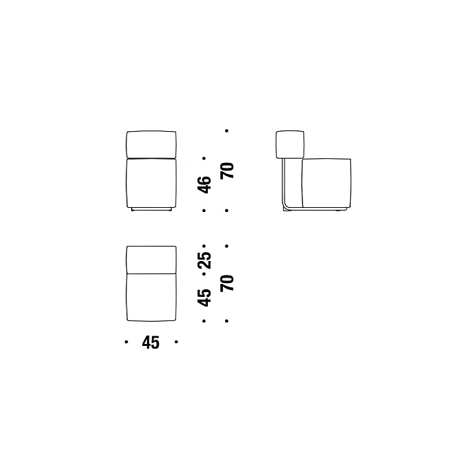 Кресло Moroso SQUARE  - фото-5 | interior market