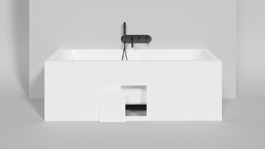 Встраиваемая ванна SALINI ORLANDA AXIS KIT 170x75 - фото-7 | interior market