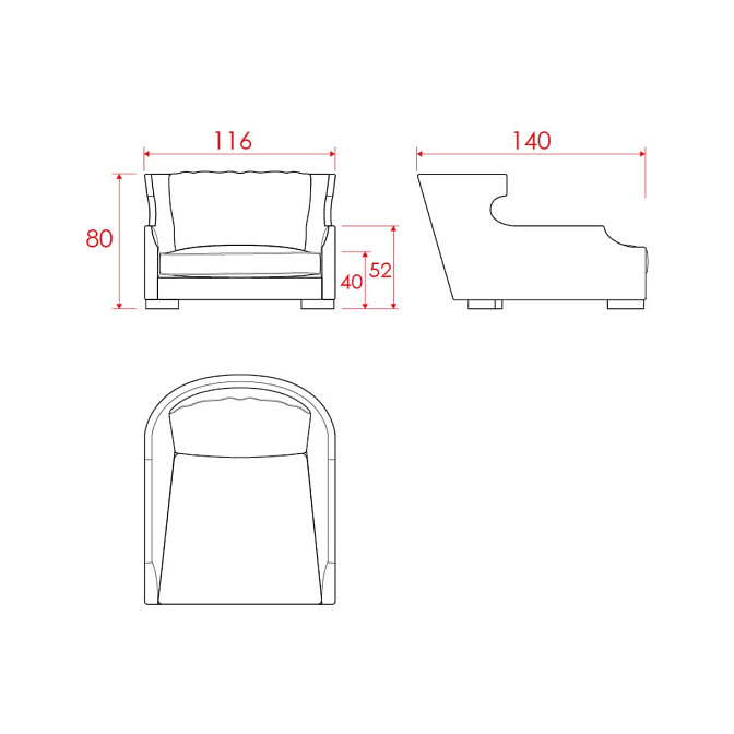 Кресло JNL L'Excessif - фото-4 | interior market