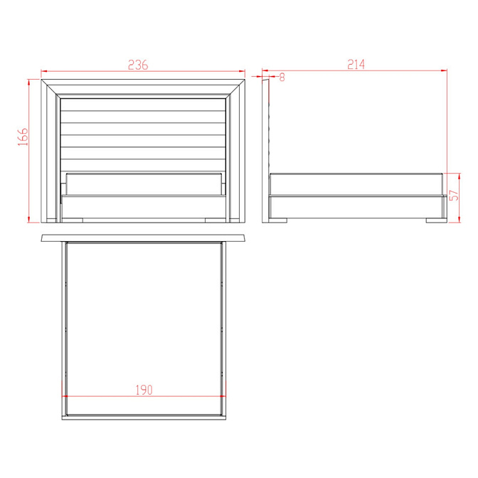 Кровать JNL Maïa - фото-2 | interior market