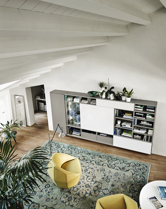 Стенка под ТВ Sangiacomo Modo - фото-2 | interior market Стенка под ТВ Sangiacomo Modo - фото-2 | interior market