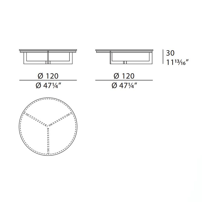 Журнальный столик Turri Joel - фото-4 | interior market