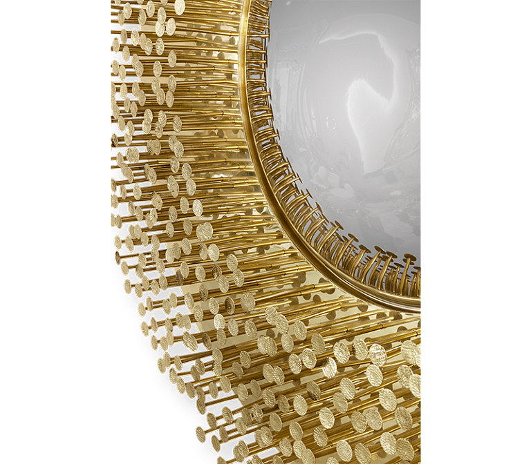 Зеркало интерьерное Boca do Lobo Robin Mirror - фото-5 | interior market