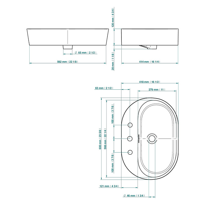 Раковина  THG  - фото-5 | interior market