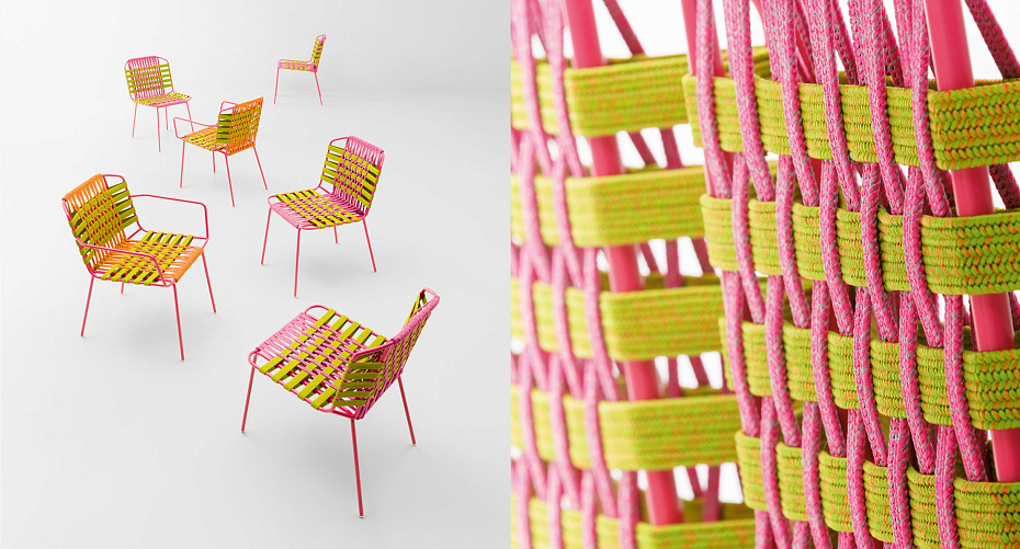 Стул для улицы Paola lenti Telar - фото-2 | interior market