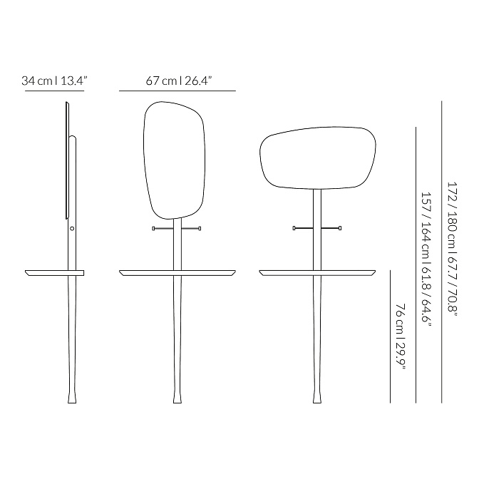 Туалетный столик NOMON Foyer - фото-4 | interior market
