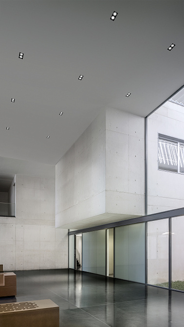 Встраиваемый светильник  Arkos Light HUBBLE DOUBLE 1 SPOT 17º 3000K NT - фото-3 | interior market