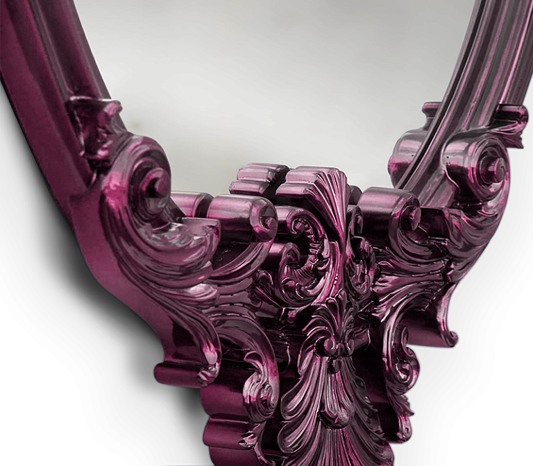 Зеркало интерьерное Boca do Lobo Marie Antoinette Amethyst Mirror - фото-4 | interior market