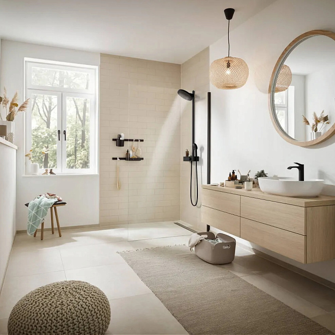 Душевая стойка HANSGROHE PULSIFY Showerpipe - фото-2 | interior market