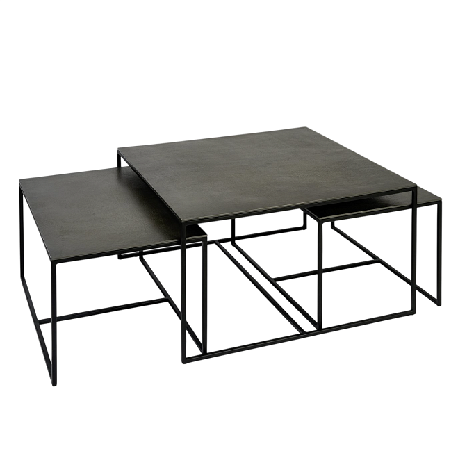 Журнальный столик тройной LAMBERT Dado - фото-1 | interior market