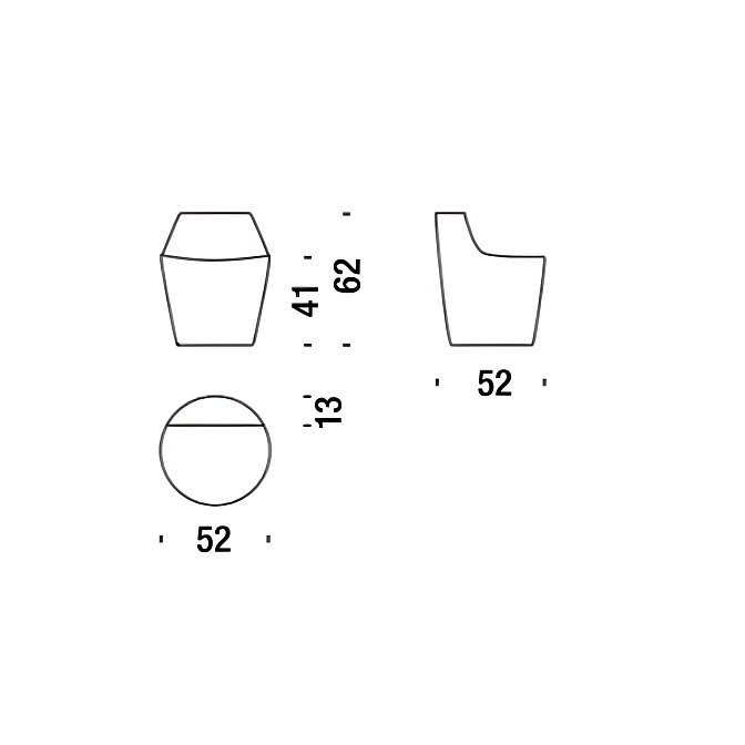 Кресло Moroso Saruyama Island - фото-2 | interior market