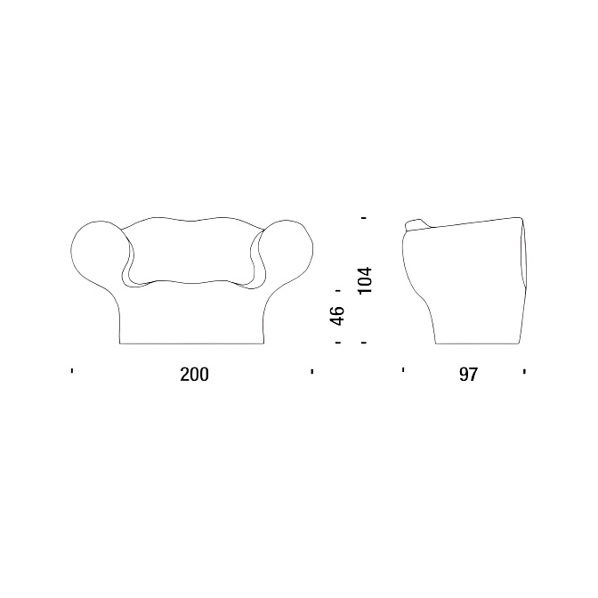 Диван Moroso Double Soft Big Easy - фото-2 | interior market