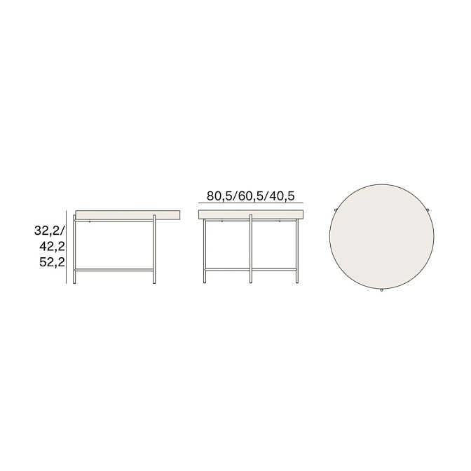Журнальный столик Novamobili GLOBE - фото-9 | interior market