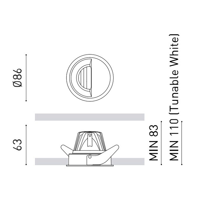 Технический свет Arkos Light Buddy Wall Washer - фото-5 | interior market