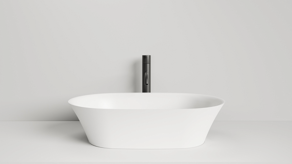 Раковина накладная матовая SALINI MONA - фото-2 | interior market