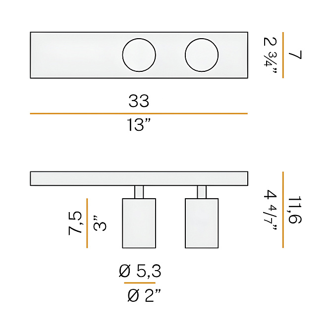 Потолочный светильник  Panzeri CARL2 - фото-4 | interior market
