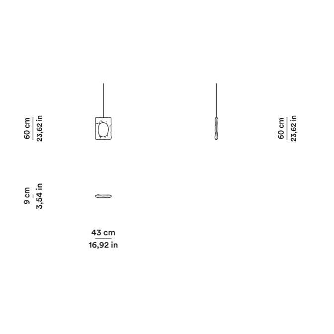 Потолочный светильник  Tacchini Lunar - фото-4 | interior market