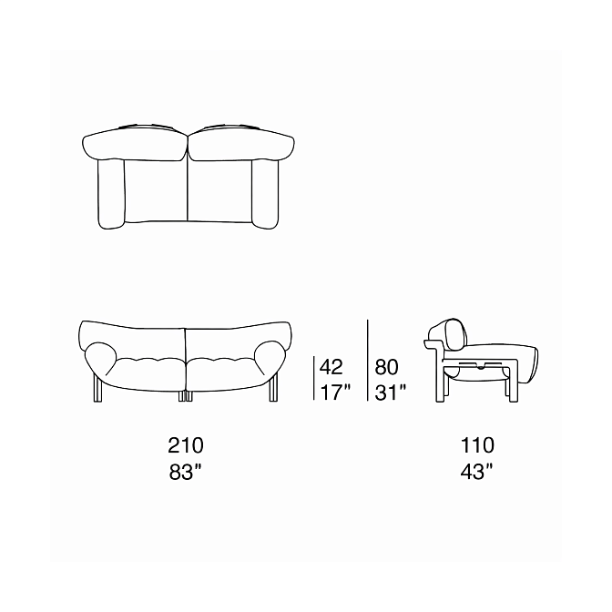 Диван Paola lenti Légère - фото-6 | interior market